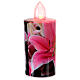 Electric Votive Light Floral Print Fixed Red Light 60 Days s3