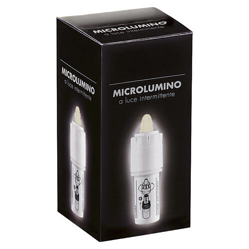 Micro-veilleuse universelle lumière jaune clignotante intense 180 jours 4