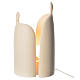 Lamp, embrace in porcelain stoneware gres, 36cm s2