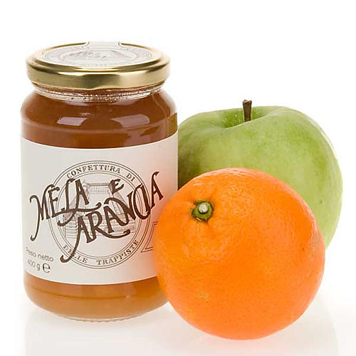 Confiture Extra pommes oranges, 400gr, Trappistines Vitorchiano 1