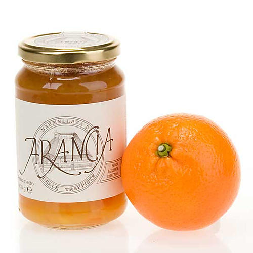 Orangen-Marmelade 400 Gramm hergestellt im Trappisten Kloster in Vitorchiano 1