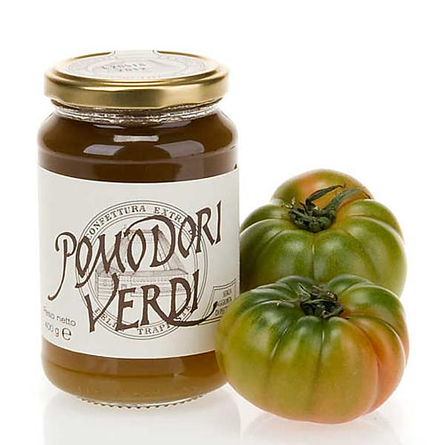 Green tomatoes jam 400 gr of the Vitorchiano Trappist nuns 1