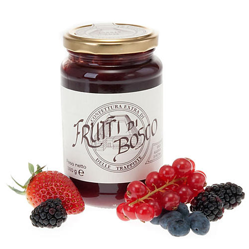 Soft fruit jam extra 380 gr - Vitorchiano Trappists 1