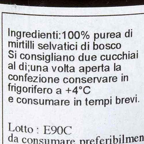 Blueberry juice 200 ml of the Camaldoli monks 2
