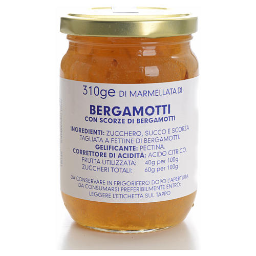 Confiture bergamote 310 g Carmélites 1