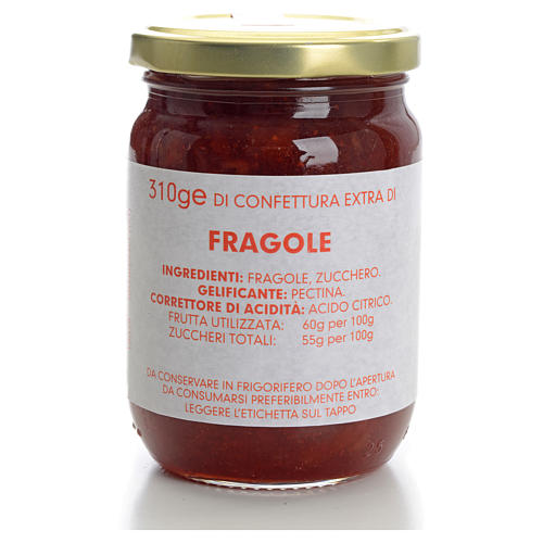 Confettura fragole 310 gr Monastero Carmelitane 1