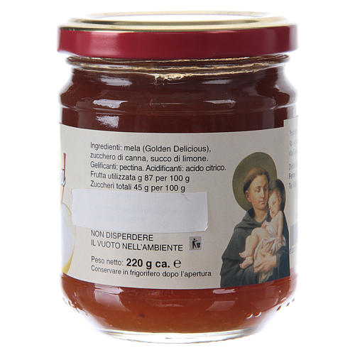 220gr extra apple jam of St. Anthony of Padua 2