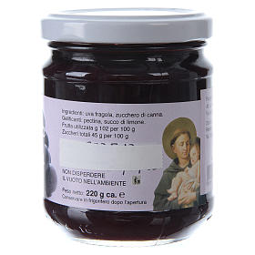 Confitures et marmelades: Confiture extra au Raisin Isabelle 220 g de Saint Antoine de Padoue