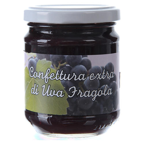 Confettura extra di uva fragola 220 g  di Sant'Antonio di Padova 1