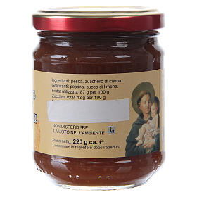 Konfitüren, Marmeladen: Konfitüre aus Pfirsichen lokalen Anbaus, 220 Gramm, Sant'Antonio di Padova