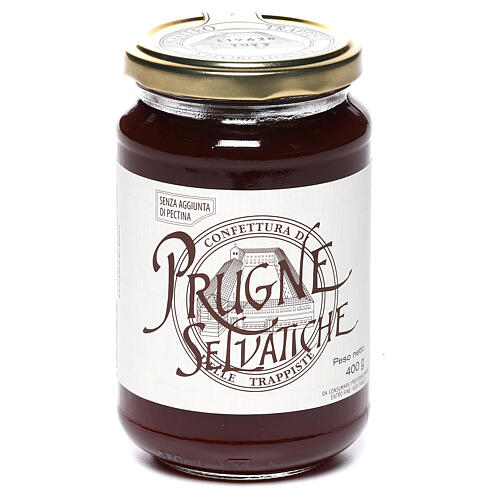 Confiture Prunes Sauvages 400 gr Trappistes Vitorchiano 1