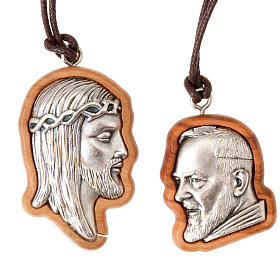 Medal of Jesus and Father Pius