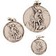 Kleine Medaille Heilig Michele Erzengel Silber 925 s1