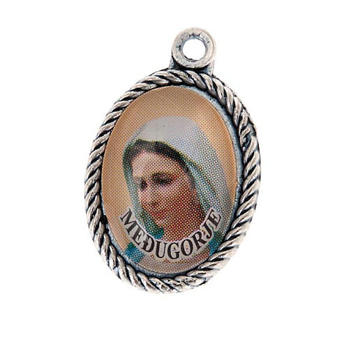 Medalla Medjugorje Virgen y Tierra 1