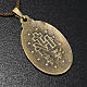 Medaglia miracolosa pendente color bronzo s2