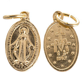Wundertätige Medaille, vergoldetes Aluminium, 1,5 cm