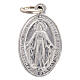Miraculous Medal in silver aluminum 12mm s1