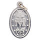 Miraculous Medal in silver aluminum 12mm s2