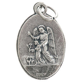 Medalla del Niño Jesús en metal oxidado 20mm