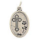 Saint Christopher devotional medal in metal 20mm s4