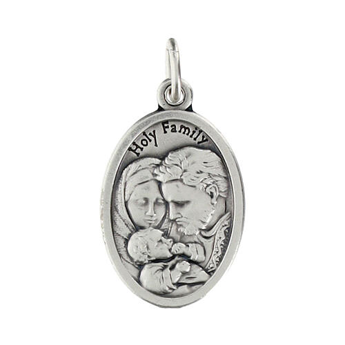 Saint Joseph oval medal in metal 20mm 2