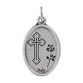Medalik święta Rita metal 20mm