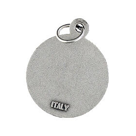 Medaglia Cresima Spirito Santo smalto rosso 18 mm
