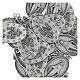 Medalha Milagrosa oval metal prateado h 40 mm s3