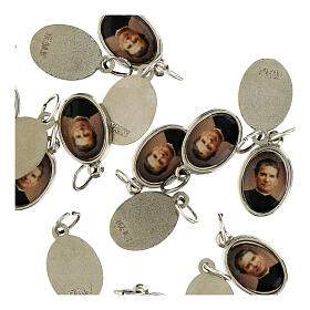 Médaille Don Bosco métal nickelé 1.5 cm