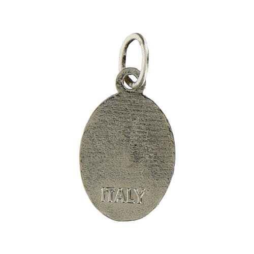 Médaille Don Bosco métal nickelé 1.5 cm 3