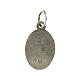 Medaglia Don Bosco metallo nichelato e bombatino h 1,5 cm s3