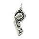 Medaglia Madonna bambino addormentato metallo s1