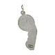 Medaglia Madonna bambino addormentato metallo s3