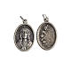 Medal, Ecce homo oval shaped galvanic antique silver s1