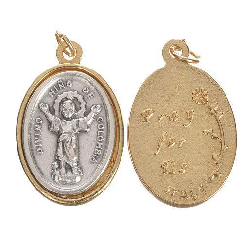 Medalla Divino Niño Colombia 2,5 cm 1