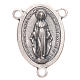 Oval medal for DIY rosary with Our Lady of the Miraculous Medal 2.4cm s1