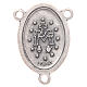 Oval medal for DIY rosary with Our Lady of the Miraculous Medal 2.4cm s2