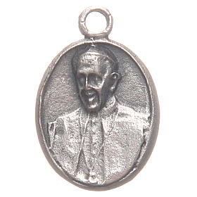 Medalha Papa Francisco e Cristo Misericordioso