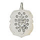 Devotional medal Our Lady of Miracles in metal ENGLISH LANGUAGE 3.5 cm s2