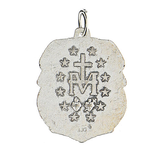 Medalha devocional Virgem Milagrosa 3,5 cm 2