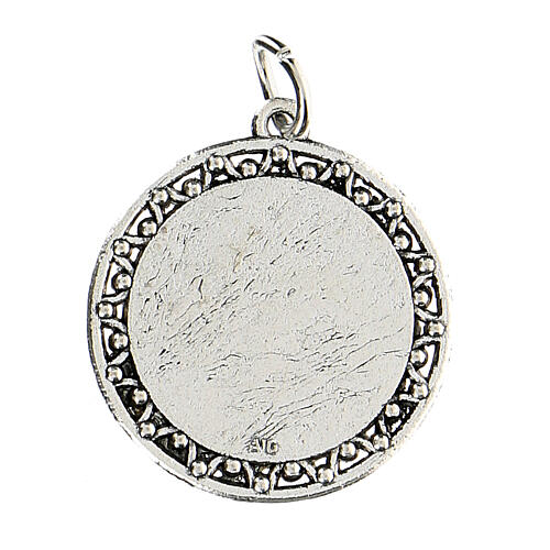 Lord's prayer medal in ENGLISH, made of metal 2