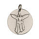 Konfirmation-Medaille mit Taube vom Heiligen Geist, 1,5 cm s2