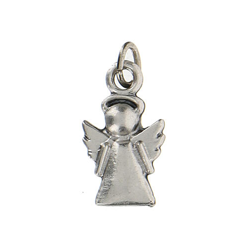 Stylised Guardian Angel pendant, 1.5 cm, zamak 1