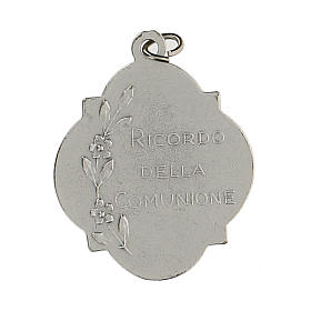Medalha lembrancinha da Comunhão com esmalte 3 cm zamak