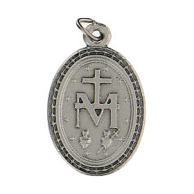 Charms a medaglia con Madonna Miracolosa 2,5 cm zama