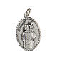 Saint Christopher medal with relief 2.5 cm zamak s1