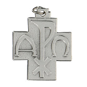 Croix Pax Pape François en forme de médaille 2,5 cm zamak