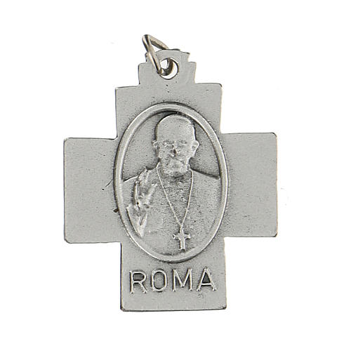 Croix Pax Pape François en forme de médaille 2,5 cm zamak 2