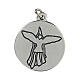 Round medal for Confirmation with Holy Spirit 1,5 cm zamak s2