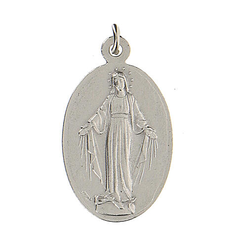 Kleine Medaille mit dem Heiligen Michael dem Erzengel und der wundertätigen Madonna, 2,5 cm 2